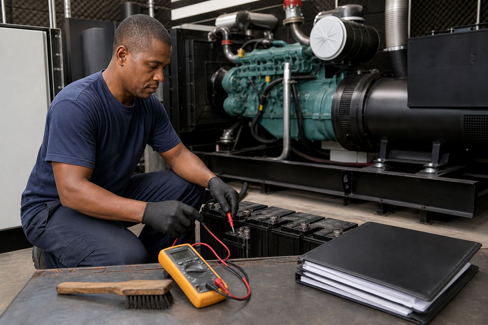 Manage Generator Batteries
